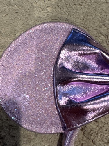 Minnie Maus Ohren Disney Parks Lavendel Lila Magische Schleife Glitzer Stirnband - Bild 2 von 9