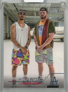 Mookie Betts  2022 Topps Stadium Club Base Image Variations #150 Dodgers
