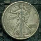 1943 USA Silver Walking Liberty Half Dollar  R76