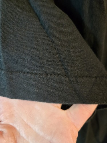 T-shirt vintage Trinity Lion Face stampa all over uomo L anni 90 DOP Fruit Of The Loom - Foto 4 di 5