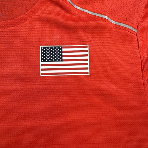 Nike Miler Dri-Fit Team USA Running Shirt Mens Sz Small Long Sleeve CQ0127-641 - Picture 3 of 10