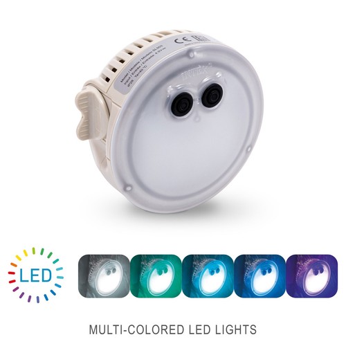 Intex PureSpa Battery Powered Multi-Colored LED Light for Spas and Hot Tubs - Picture 6 of 11