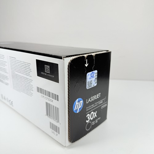 Genuine HP 30X Black High-Yield Toner Cartridge Factory Sealed Expired - Bild 4 von 6
