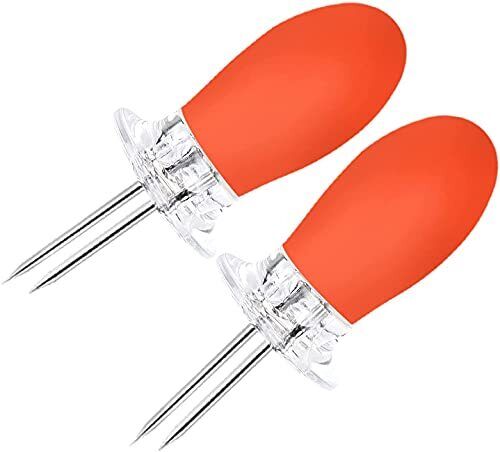 10 Pcs Stainless Steel Corn Holders Corn Cob Skewers for BBQ Camping Picnic - Picture 4 of 6