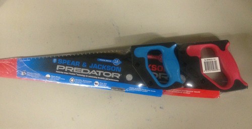 SPEAR AND JACKSON HANDSAW WOOD PLASTIC UNIVERSAL PREDATOR 22" 8 POINTS PPI - Picture 3 of 5