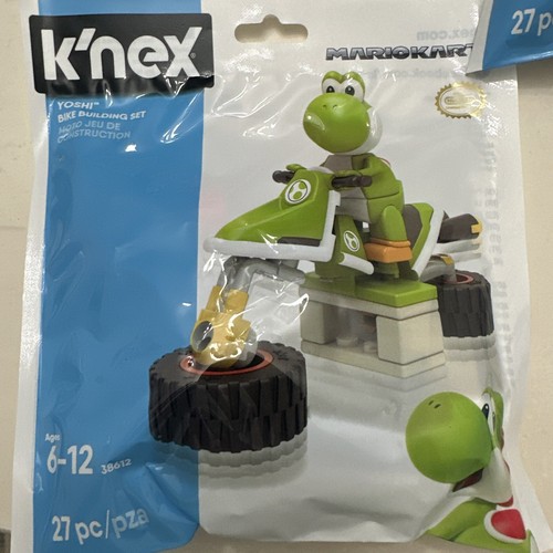 3 KNEX Mario Kart Toad, Yoshi, And Mario Bike Building sets~Brand NEW Sealed - Picture 3 of 4