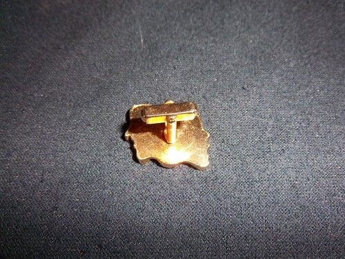 Vintage Anson Comedy & Tragedy Tie Bar and Cuff Links Set - Picture 7 of 11