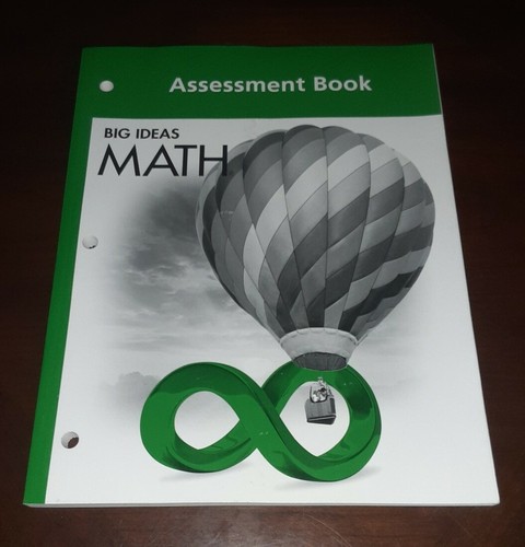 Big Ideas Math Course 1 Assessment book  NL14 - Picture 1 of 3