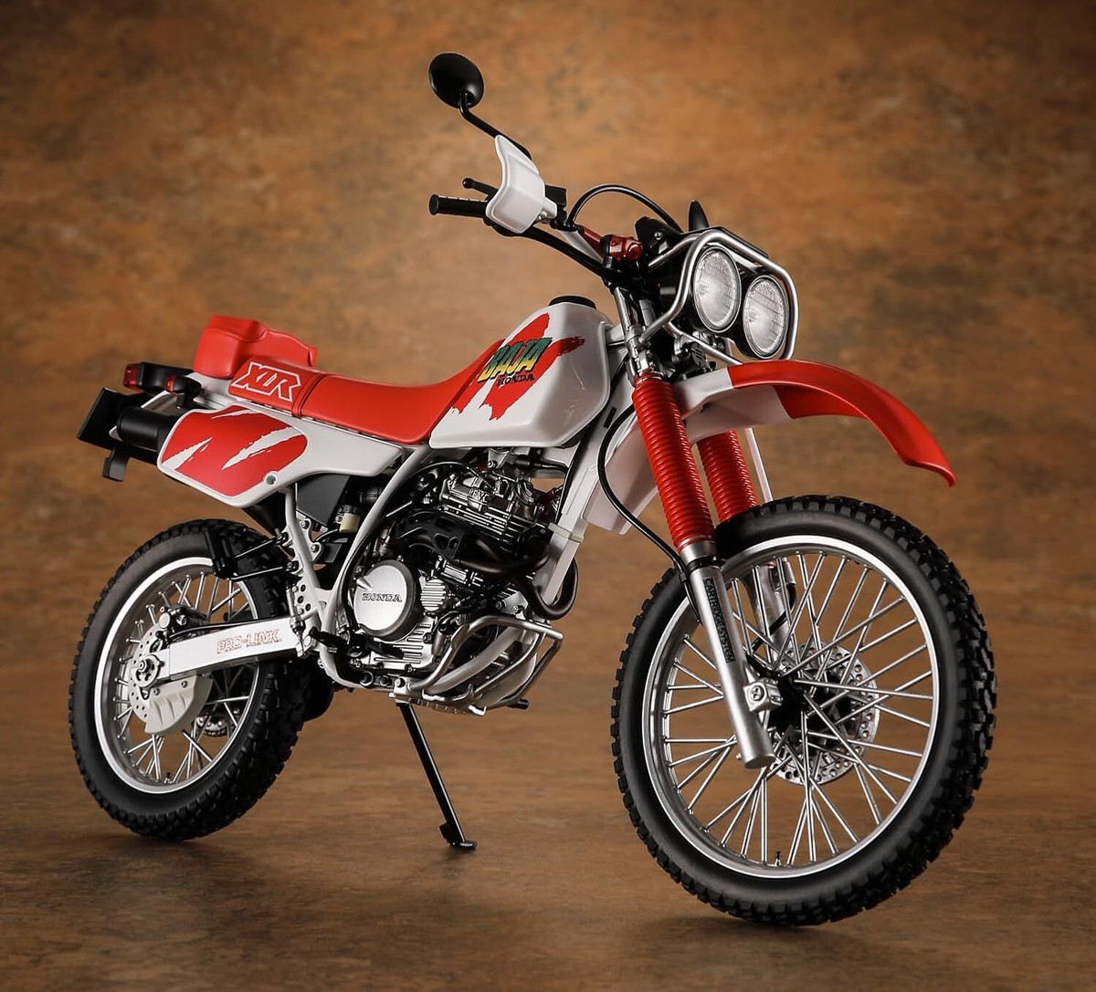 トイガン ibachan 1/12 Honda XLR BAJA (MD22) (1991) Plastic Model Bike kit toy