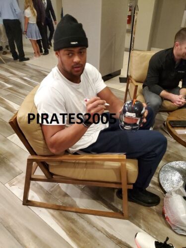 NOAH FANT SIGNED TOUCHDOWN PYLON SEATTLE SEAHAWKS FOOTBALL JSA COA - Picture 2 of 2