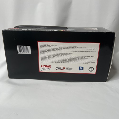 2015 #48 Jimmie Johnson NASCAR Kobalt 1:24 Scale Stock Car with Display Case - Picture 10 of 11