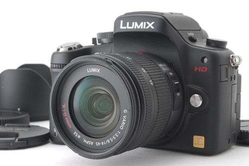 Mint Panasonic LUMIX DMC-GH1 12.1MP Digital SLR Camera Black w/14-45mm f/3.5-5.6 - Picture 2 of 9