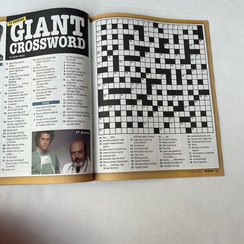 TV Guide Magazine Puzzler TV Docs Vol 2 Issue 1 September 2021 Dr Shepherd, Ross - Picture 4 of 6