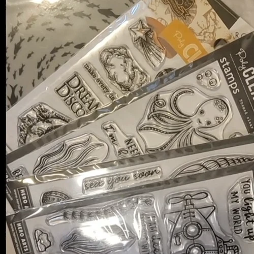 Hero Arts - Verano/Mar/Océano Lote de 5 juegos de sellos nuevos - 1 exclusivo - Foto 2 de 4