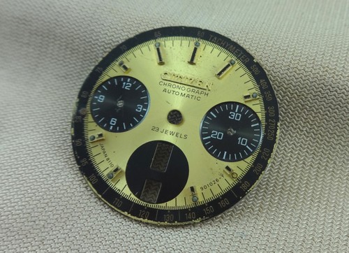Original CITIZEN Bullhead Chronograph Automatic Panda DIALS for Caliber 8110A - Picture 7 of 9