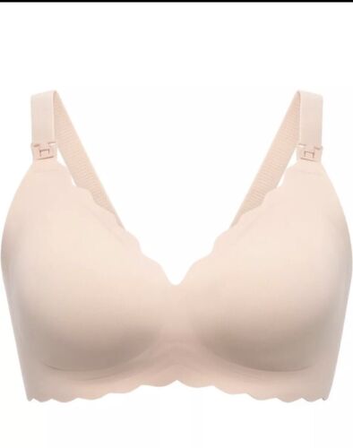 Momcozy Nursing Bras for Breastfeeding, YN46 Jelly Strip Support Comfort XL