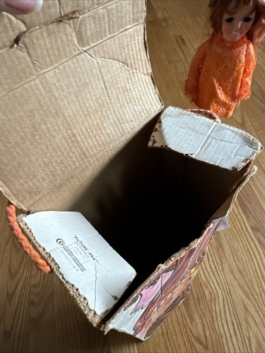 Vintage 69 Ideal Crissy Beautiful Growing Hair w/ Box 18" & White Dress Wedding - Picture 12 of 24