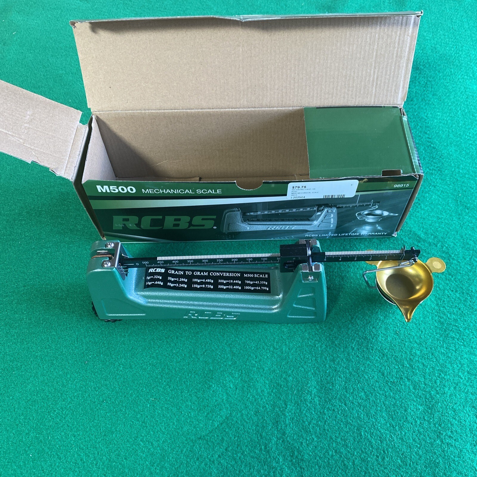 RCBS 98915 M500 Mechanical Scale in Original Box eBay