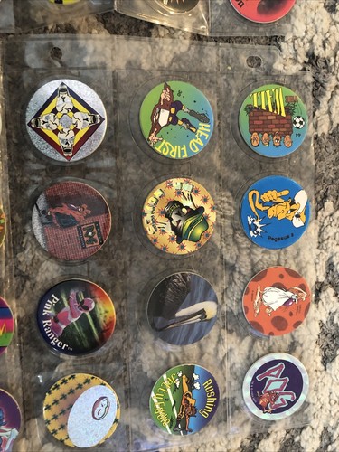 Lot of 35 Pogs Mighty Morphin Power Rangers Pogs from mid 1990s Power Caps - Picture 4 of 5