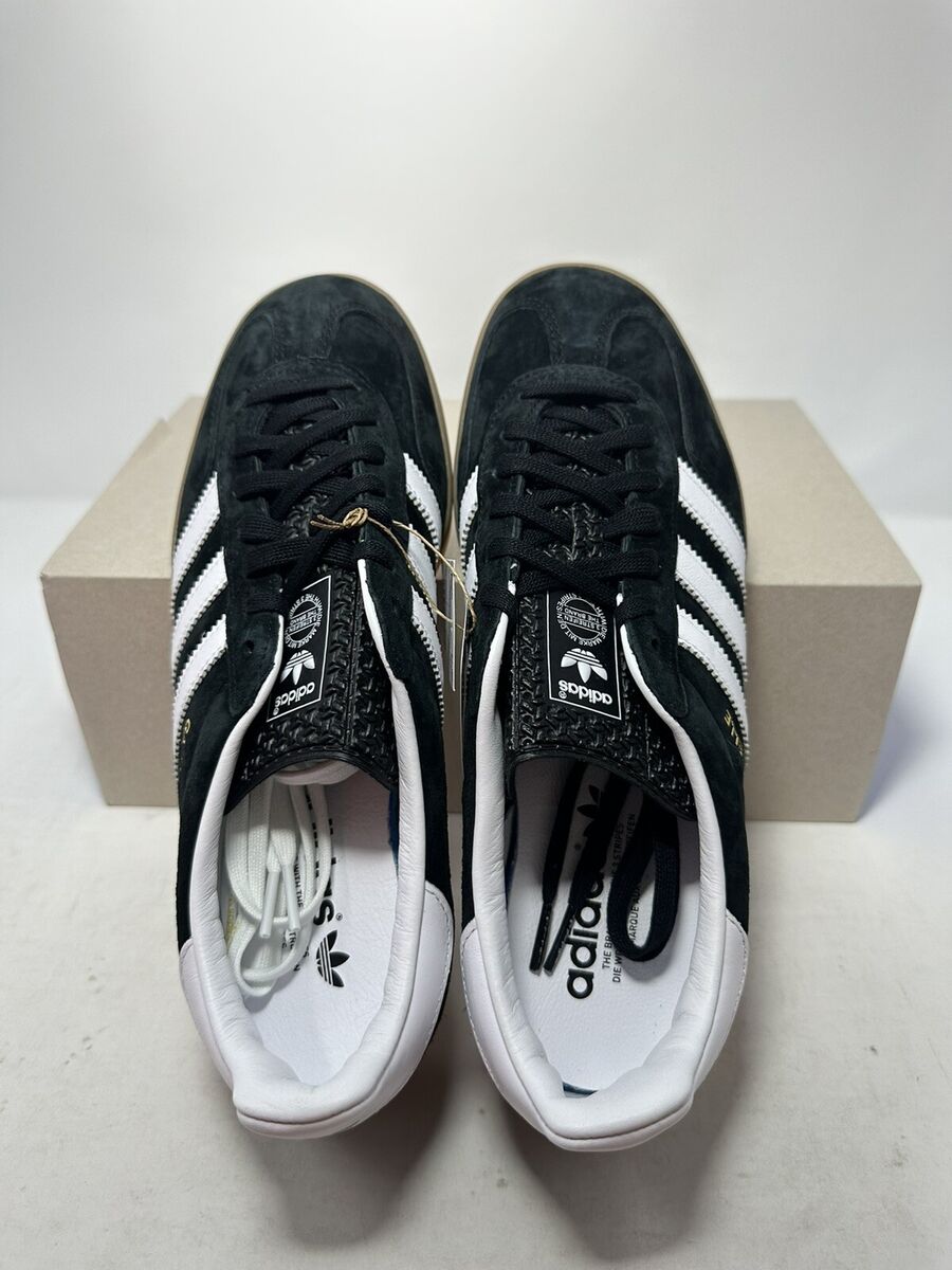 BRAND NEW Adidas Gazelle Indoor Black White Gum H06259 US BRAND NEW Adidas Gazelle Indoor Black White Gum H06259 US