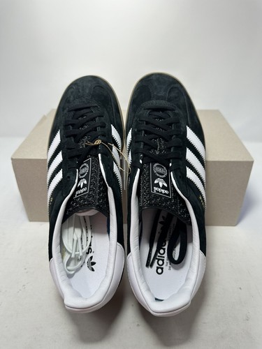 BRAND NEW Adidas Gazelle Indoor Black White Gum H06259 US Men's Size 8-13 - Picture 3 of 4