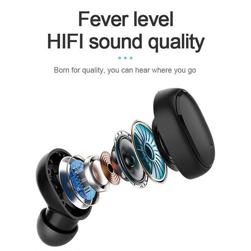 Wireless Bluetooth-5.1 Headphones Earphones Earbuds In-Ear Headset Sport A6S New - Picture 4 of 18