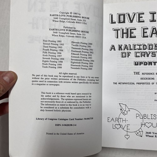 Love Is In The Earth: A Kaleidoscope Of Crystals, Updated, Melody, 2005, Mineral - Foto 6 di 10