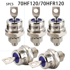 5 PCS 70HF120/70HFR120 High Power Rectifier Metal Stud Type Rectifier Diodes 70A