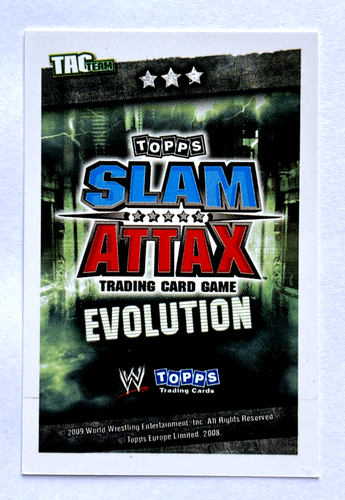2009 WWE Topps Slam Attax Evolution TCG #141 MARK HENRY & HORNSWOGGLE TAG TEAM - Picture 4 of 4