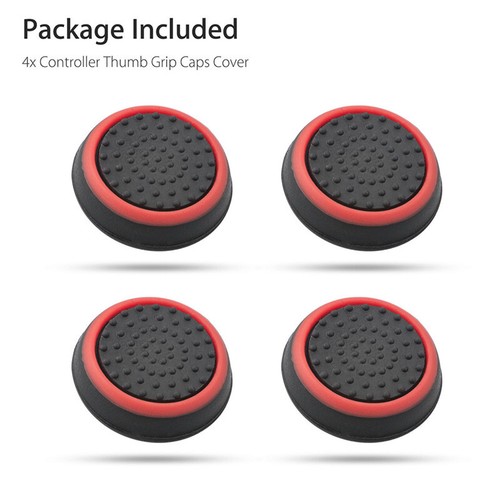 4PCS Controller Game Accessories Thumb Stick Grip Joystick Cap For PS3 PS4&$i - Picture 4 of 16