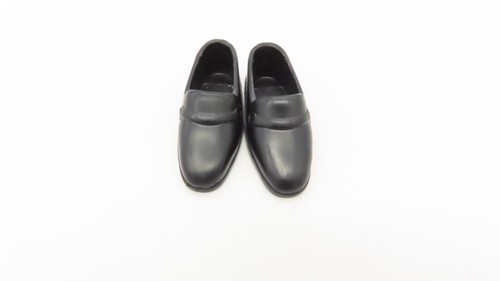 Ken Size Black Dress Slip On Shoes - Bild 1 von 5