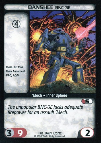 Tarjetas coleccionables individuales de Battletech Limited - Imagen 75 de 201