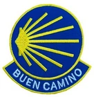 Buen Camino de Santiago Patch (3.5") Iron-on Badge 2025 Logo Shell Emblem Gift