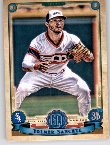 2019 Gypsy Queen Yolmer Sanchez MLB Base Card PWE White Sox #134 - Picture 1 of 2