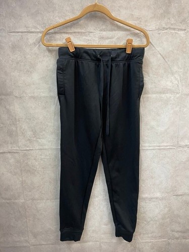 Hanes Sport Women's Performance Fleece Black Jogger Pants Size M