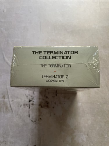 The Terminator Collection VHS 1995 2-Tape Box Set Factory Sealed NEW LIVE VIDEO - Picture 6 of 7