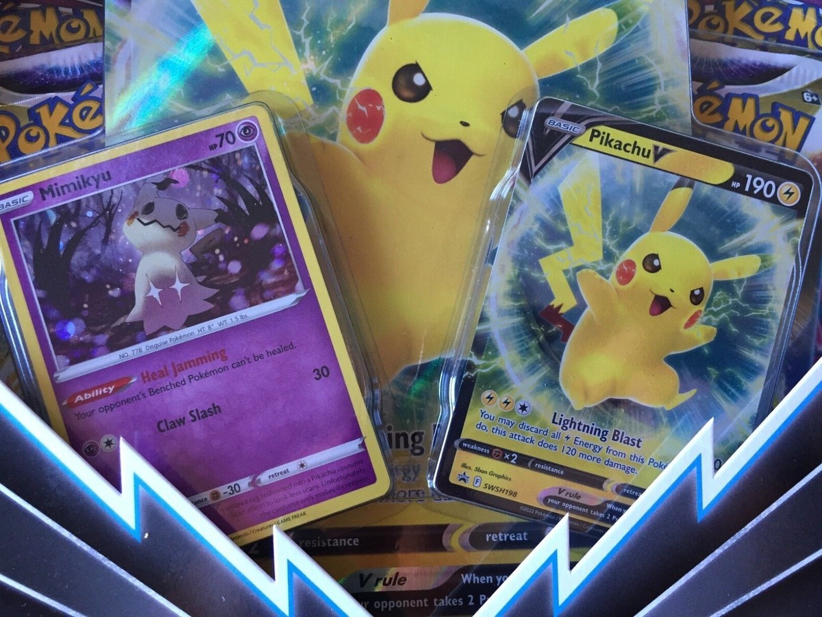 Pokémon TCG: PIKACHU V BOX [ENGLISH] Factory Sealed