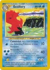 Octillery 34/64 Neo Revelation Uncommon Light Play Pokemon DNA GAMES