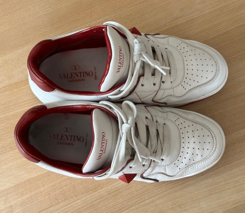Valentino Garavani One Stud Low white/red Sneaker 40 - Bild 5 von 5