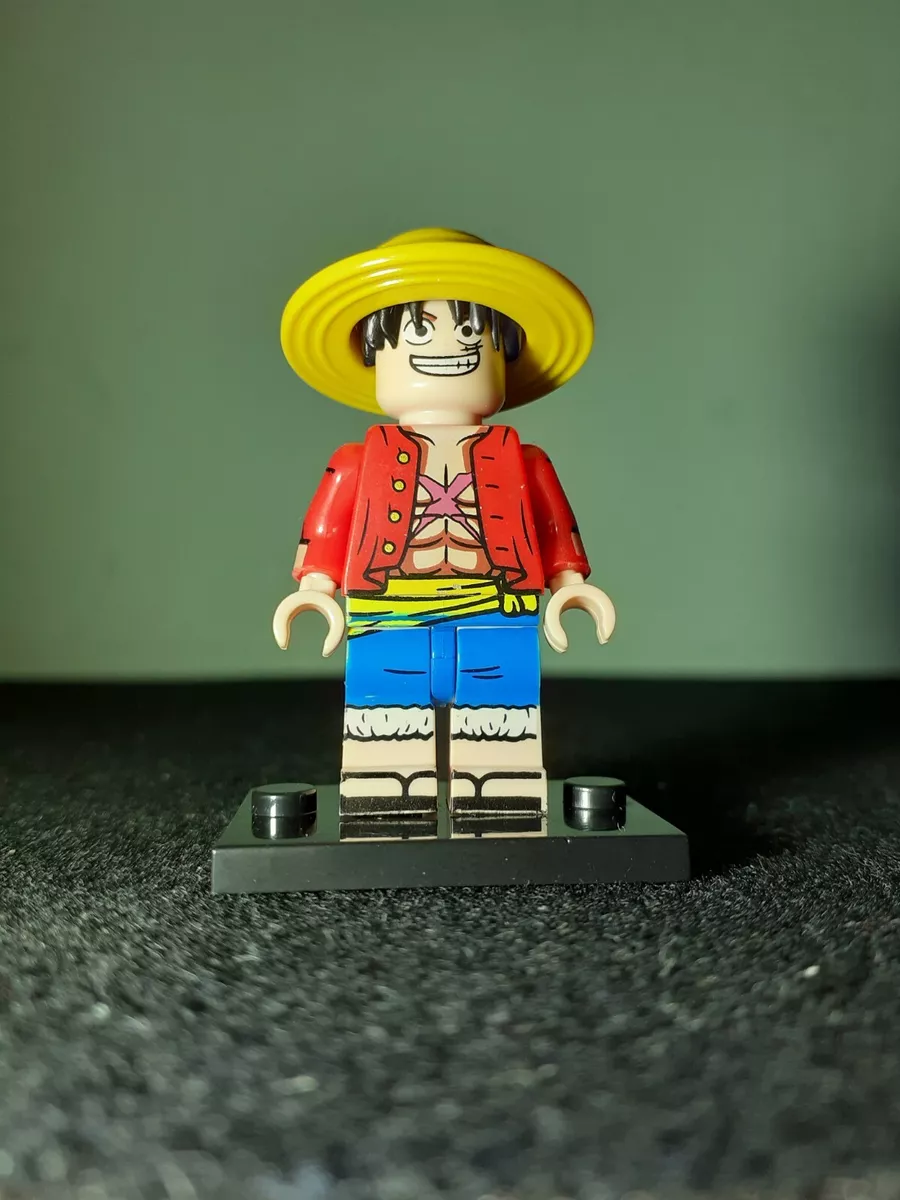 One Piece Monkey D.Luffy LEGO Brand Compatible Anime Manga Minifigure