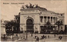 CPA Palermo Politeama Garibaldi ITALY (801493...