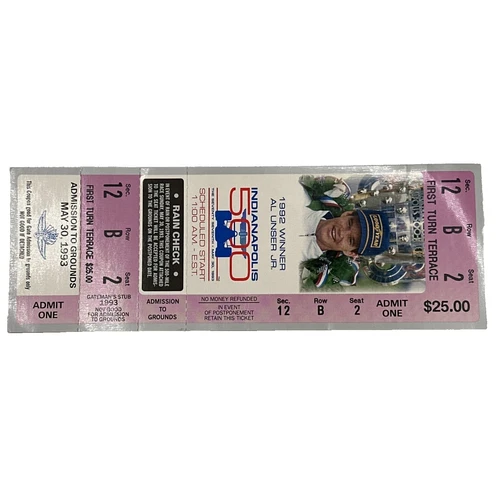 Emerson Fittipaldi Indy Racing Fan Tickets