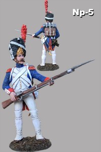 54mm metal napoleonic figures