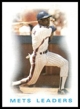 1986 Topps #126 Mets Leaders New York Mets Baseball