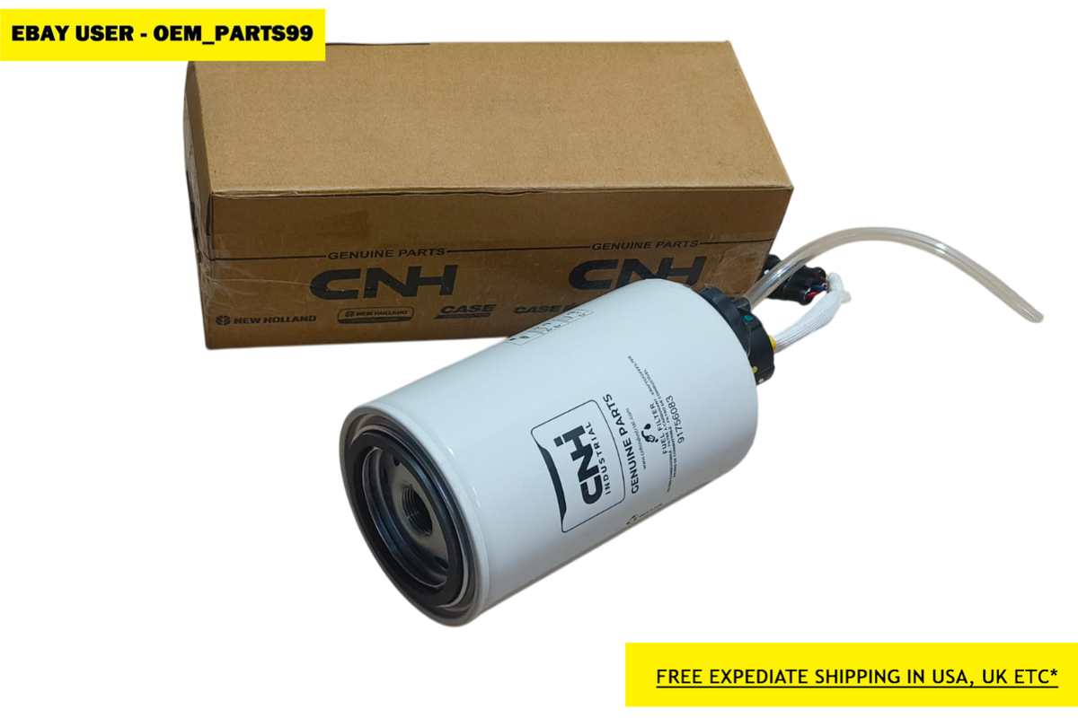 Genuine Case Filter, Fuel, Water Separator Spin On (Part# 91756083