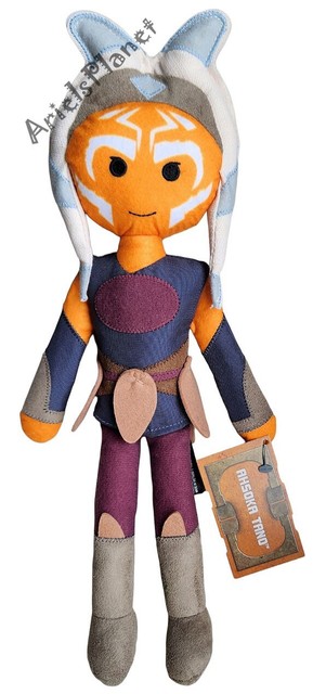Disney Parks Star Wars Ahsoka Tano 12" Stuffed Plush Toy Doll Disney Parks Star Wars Ahsoka Tano 12" Stuffed Plush Toy Doll