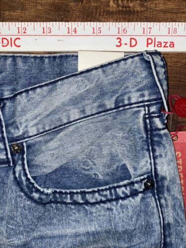 TRUE RELIGION SKINNY MIDNIGHT BIG T Mens Size 34x33 Jeans - Picture 5 of 13
