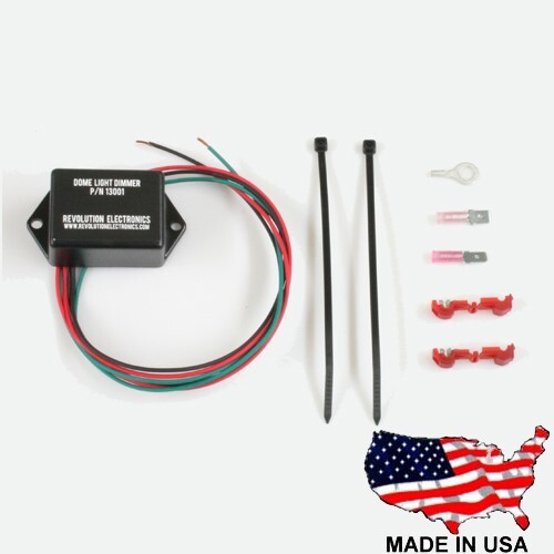 Dome Light Delay Dimmer "Basic" 12v Model Grounding Circuit - Mopar VW GM Chevy - Picture 1 of 5