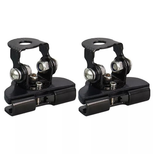 2 Set Universal LED Work Light Offroad Hood Clamp Holder Auxiliary Mount Bracket - Picture 8 of 14