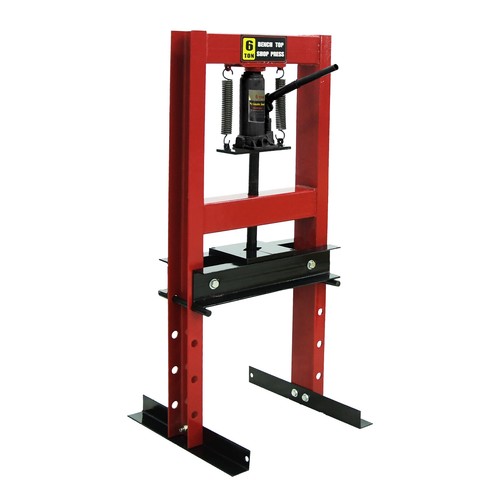 6 Ton Hydraulic Bench Press Workshop Garage Shop Press Machine &10 Wheel Bearing - Picture 2 of 17